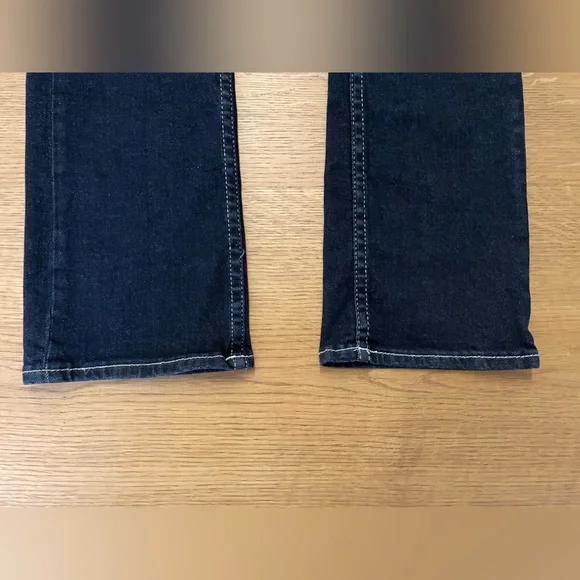 BKE Men’s Aiden Bootleg Dark Blue Jeans Stretch Size 27L - Picture 10 of 12